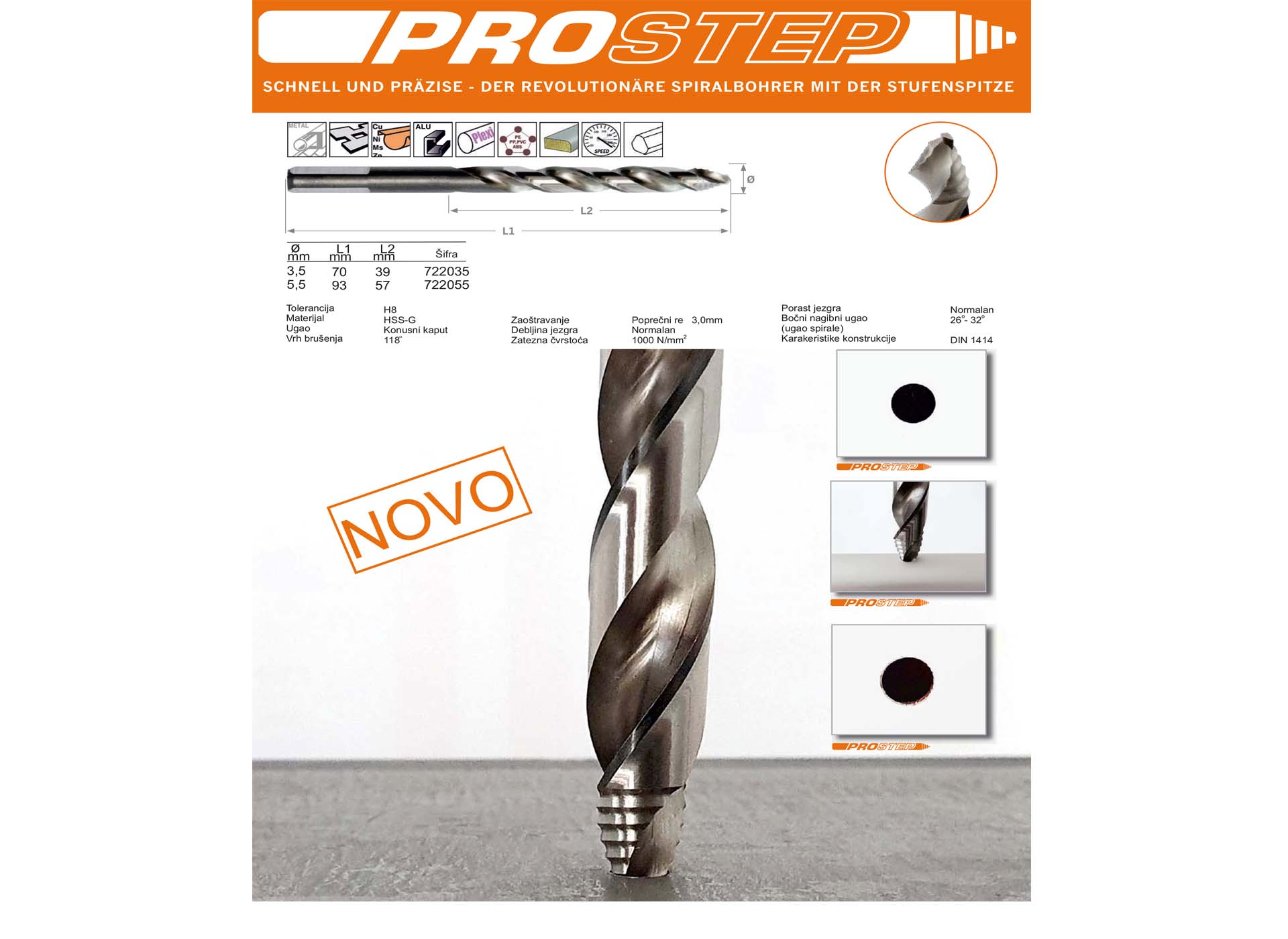 ProStep spiral