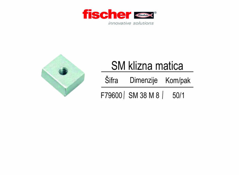 SM klizna matica