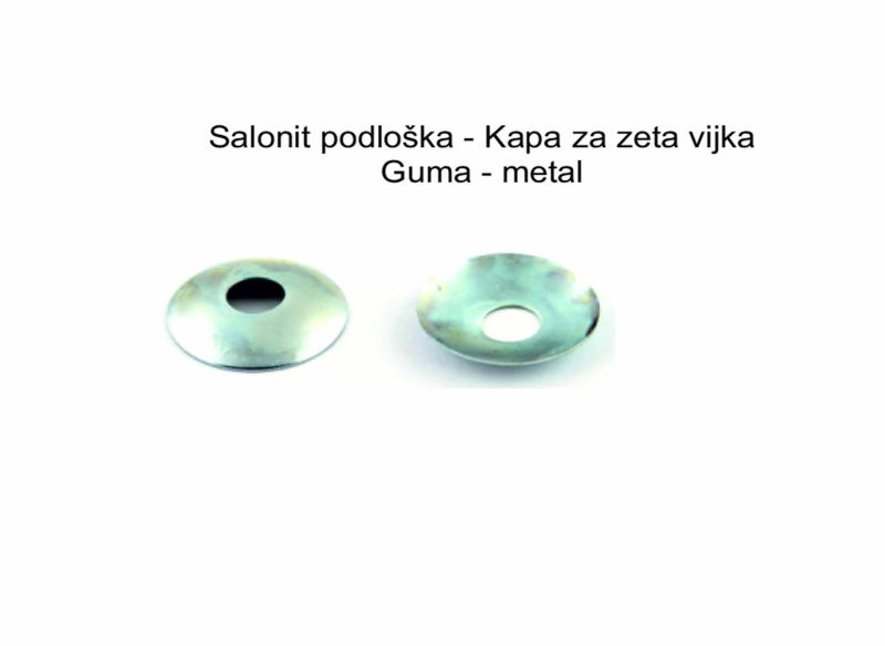 Salonit podloška - Kapa za zeta vijka