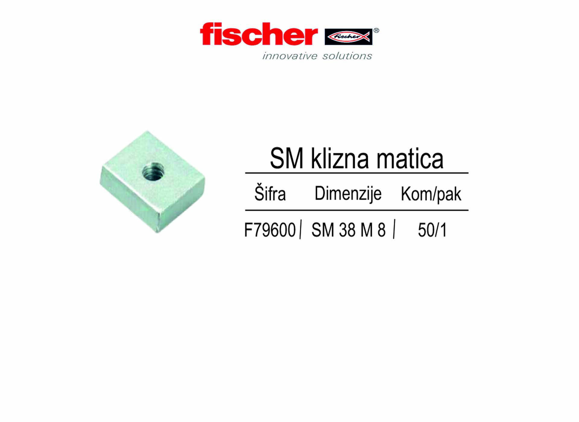 SM klizna matica