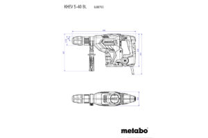 METABO KHEV 5-40 BL SDS-Max kombičekić 600765500 - 3