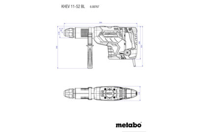 KHEV 11-52 BL, SDS-Max kombicekic - 3