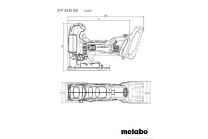 STA 18 LTX 100 (bez baterija i punjaca u koferu), aku.ubodna testera - 3