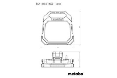 BSA 18 LED 10000 (bez baterija i punjaca u kutiji), aku.reflektor - 6