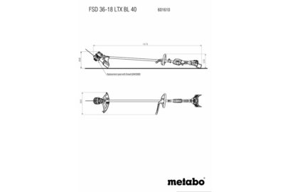 FSD 36-18 LTX BL 40, aku.trimer bez baterija i punjaca - 2
