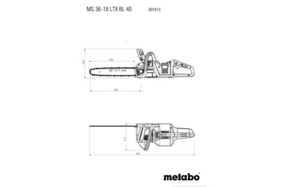 MS 36-18 LTX BL 40, aku.testera bez baterija i punjaca - 2