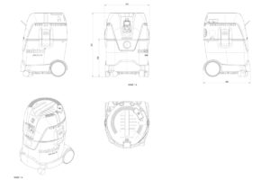 METABO ASA 25 L PC Usisivač 602014000 - 3
