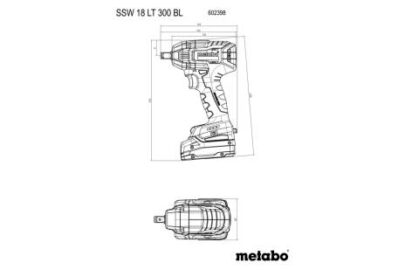 SSW 18 LT 300 BL (bez baterija i punjaca u kutiji), aku.udarni zavrtac - 7