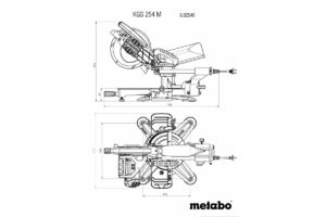METABO KGS 254 M Potezno-klatni ger 602540000 - 4