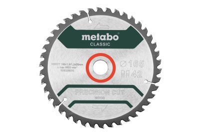 list testere  „Precision Cut Wood – Classic“, ø165×1.8×20 mm, Z42, WZ 5° - 1