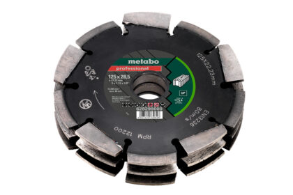 METABO Professional-UP Dijamantski disk ø125x28.5x22.23 mm, vodoinstalaterski 628299000 - 1