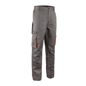 LACUNA PADDOCK II Radne pantalone sive - 1