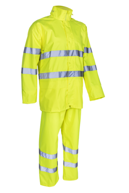 LACUNA KAWA Signalizirajuće Hi-viz kišno odelo žuto - 1