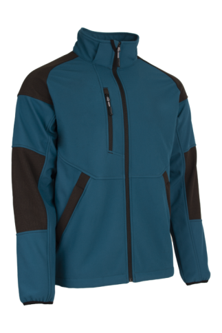 Softshell jakna YUKI II, plavo – crna - 1