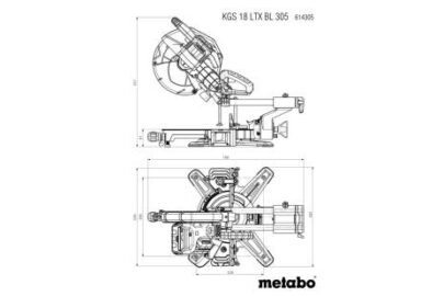 KGS 18 LTX BL 305 (bez baterija i punjaca u kutiji), aku.potezno-klatni ger - 12