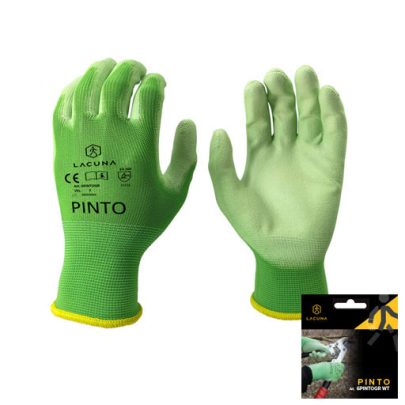 Rukavica s PU premazom PINTO zelena - 1