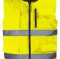 Signalizirajući Hi-Viz dvostrani prsluk HI-WAY žuto/sivi - 1