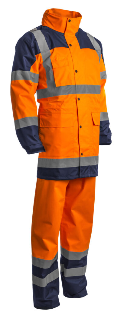 LACUNA HYDRA Signalizirajuće Hi-viz kišno odijelo narandžasto-plavo - 1
