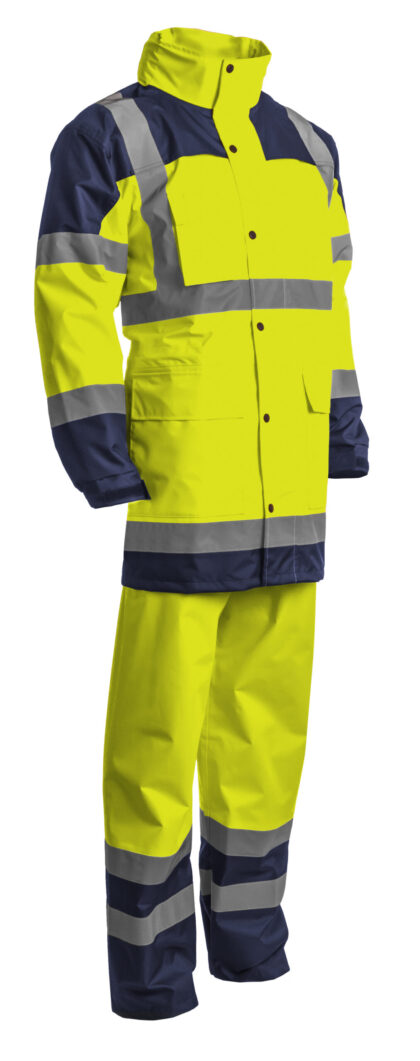 LACUNA HYDRA Signalizirajuće Hi-viz kišno odelo žuto-plavo - 1