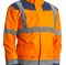 4u1 signalizirajuća zaštitna Hi-viz parka KANATA narandžasto-plava - 1