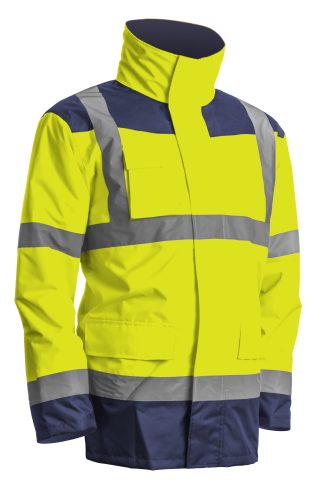 4u1 signalizirajuća zaštitna Hi-viz parka KANATA žuto-plava - 1