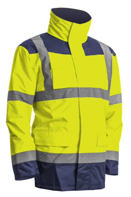 LACUNA KANATA 4u1 signalizirajuća zaštitna Hi-viz parka žuto-plava - 1