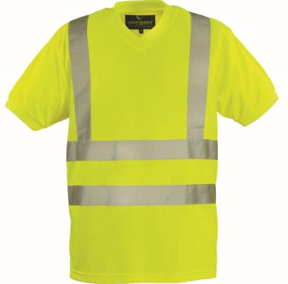 LACUNA YARD Signalizirajuća majica kratki rukav žuta - 1