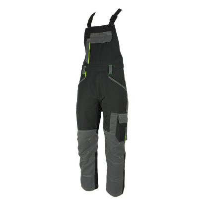 Radne farmer pantalone BERGEN FLEX crne - 1