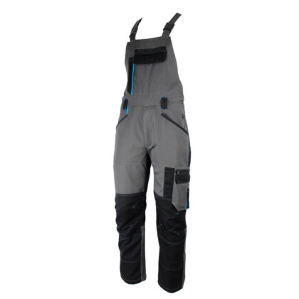 LACUNA BERGEN FLEX Radne farmer pantalone sive - 1