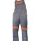 Radne farmer pantalone GREENLAND sivo-narandžasta, - 1