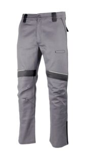 LACUNA GREENLAND Radne pantalone svetlosivo-crne - 1