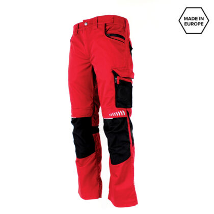 LACUNA PACIFIC FLEX Radne pantalone crvene - 1