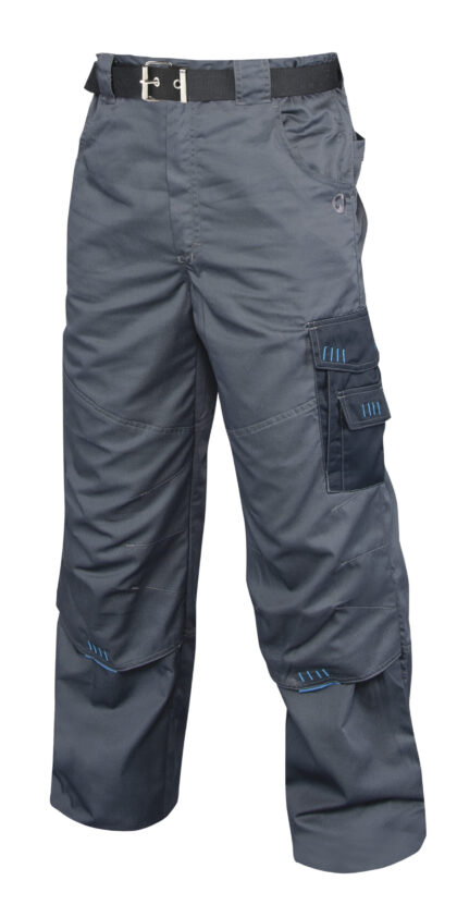 LACUNA 4TECH Pantalone klasicne sivo-crna - 1