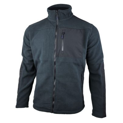 Flis vesta NORTH TECH sivo-crna - 1
