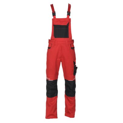 Radne farmer pantalone PACIFIC FLEX crvene - 2