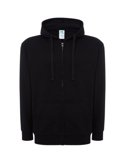 LACUNA Duks s kapuljačom i zatvaračem, unisex, crna - 1