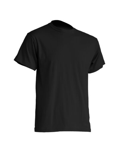 LACUNA Majica T-shirt, kratki rukav, crna, 150gr - 1