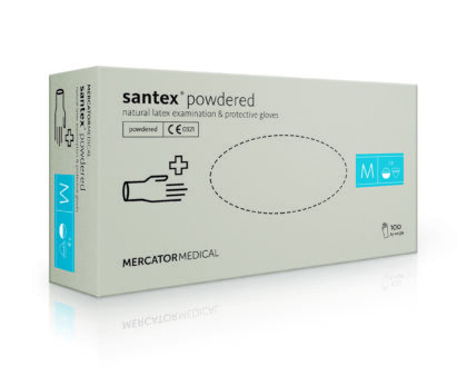 LACUNA SANTEX POWDERED Jednokratne rukavice od latexa s puderom - 1