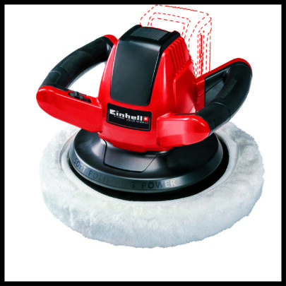 EINHELL Akumulatorska polirka CE-CB 18/254 Li + 2,5Ah Starter kit - 4