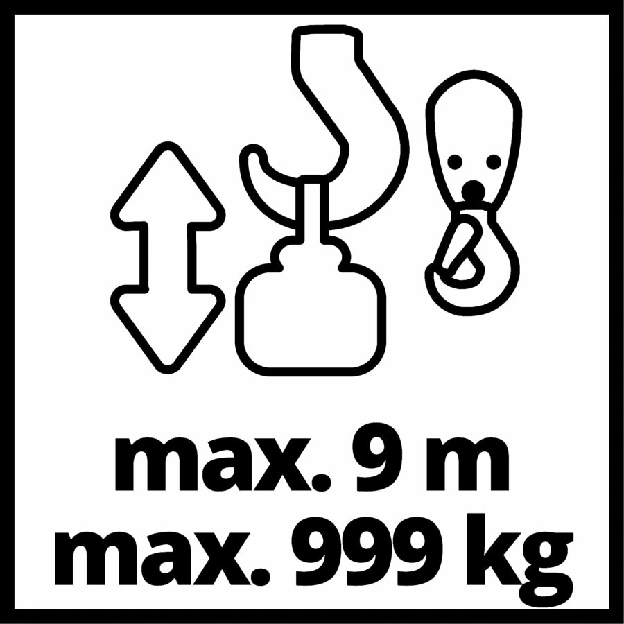 EINHELL TC-EH 1000 Dizalica sa sajlom 2255160 - 5