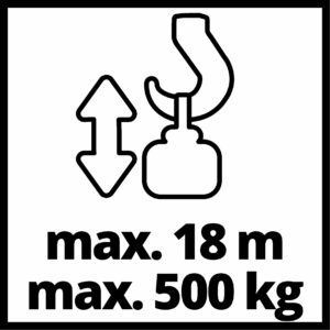 EINHELL TC-EH 1000 Dizalica sa sajlom 2255160 - 6