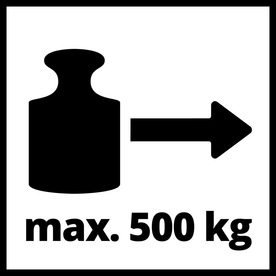 EINHELL TC-WI 500 Ručno vitlo sa sajlom 2260160 - 2