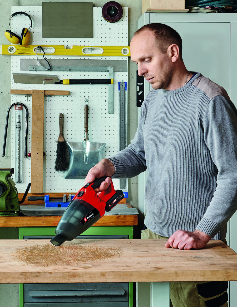 EINHELL Akumulatorski usisivač TE-VC 18 Li + 2,5 Ah Starter kit 2347120/3810000033 - 8