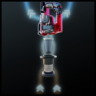 EINHELL Akumulatorski štapni usisivač TE-SV 18 Li + 2,5 Ah Starter kit - 8