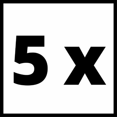Set penastih filtera za 10L (5 kom.), Pribor za usisivače - 2
