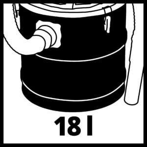 EINHELL TC-AV 1718 Usisivač za pepeo 2351661 - 3