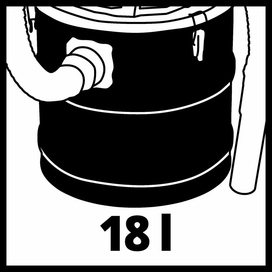 EINHELL TC-AV 1718 Usisivač za pepeo 2351661 - 3