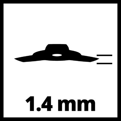 Trokraki nož za  trimer 255mm/1,4mm, - 4