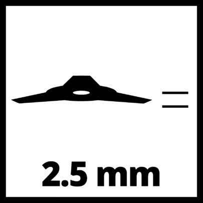 Trokraki nož za trimer 255mm/2,5mm, - 3