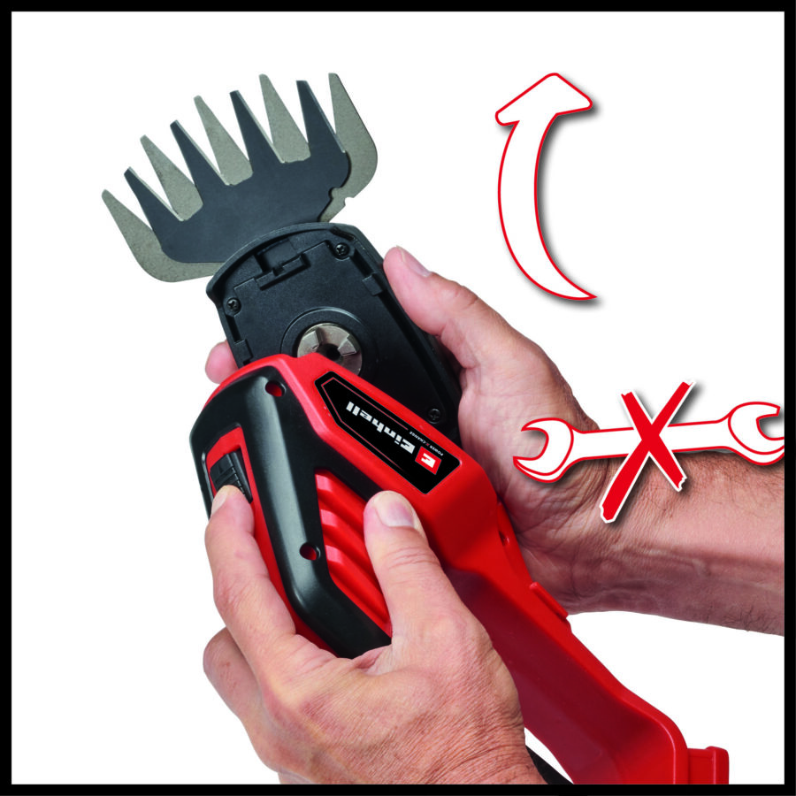 EINHELL GE-CG 18/100 Li-Solo Akumulatorske makaze 3410313 - 10